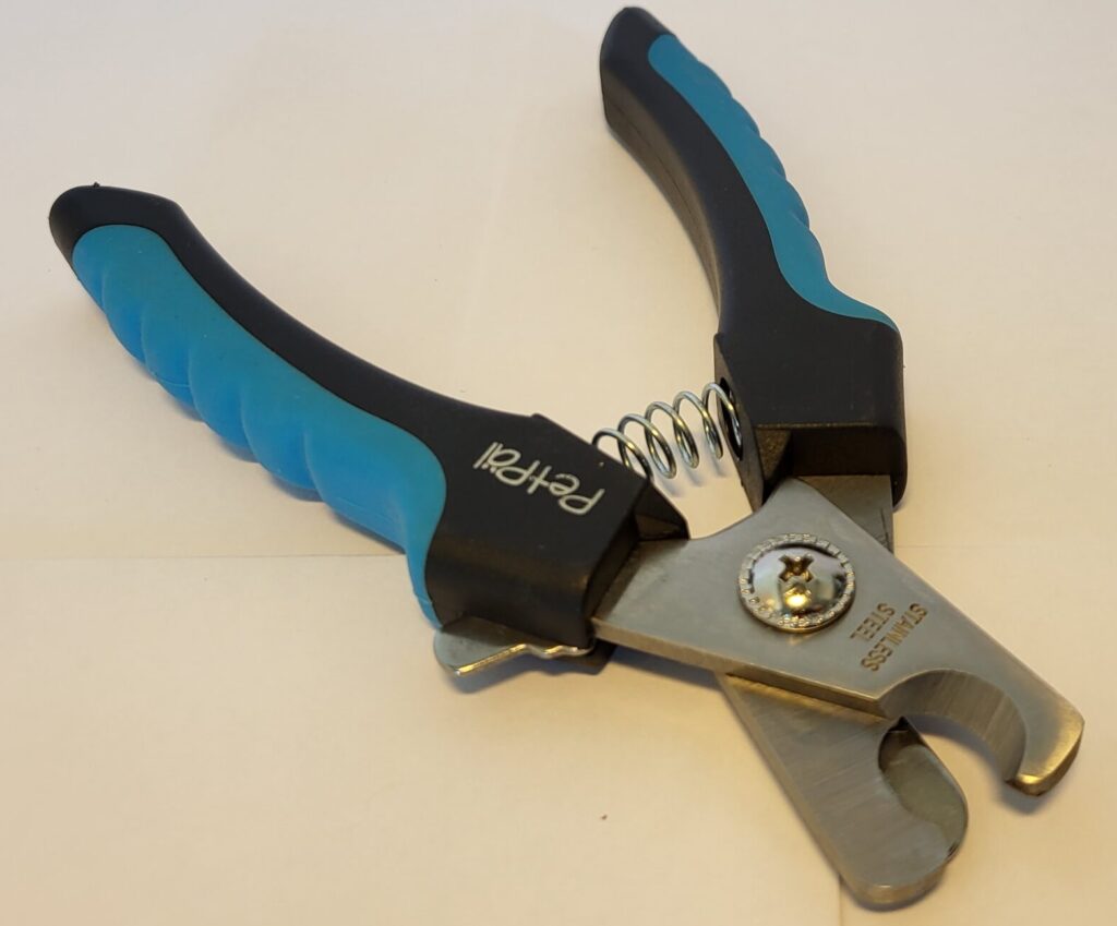 Kloklipper for hund med ergonomisk håndtak for trygg kloklipp
