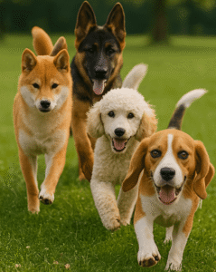 Unghundtreff – aktiviteter og mestring sammen med andre hunder